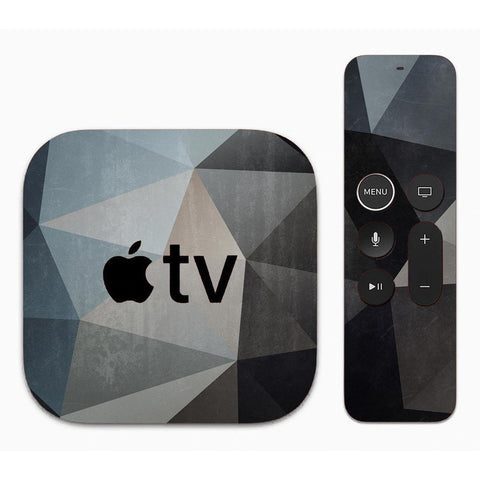 Mosaic Black Gold Pattern - Apple TV Skin