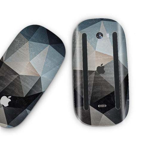 Mosaic Black Gold Pattern - Apple Magic Mouse 2 Skins