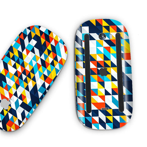 Mosaic Triangle Pattern - Apple Magic Mouse 2 Skins