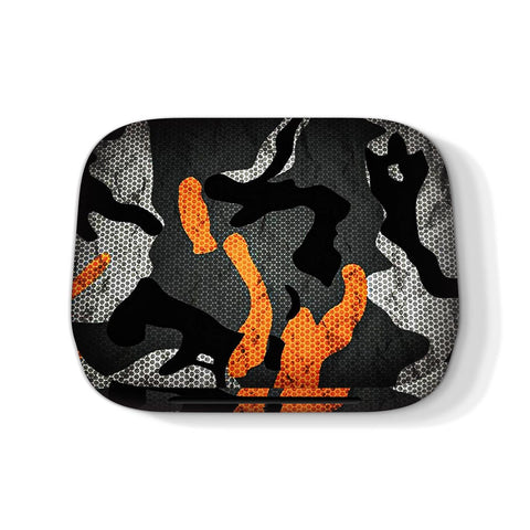 Orange Pattern Camo - Oneplus Buds Pro Skin