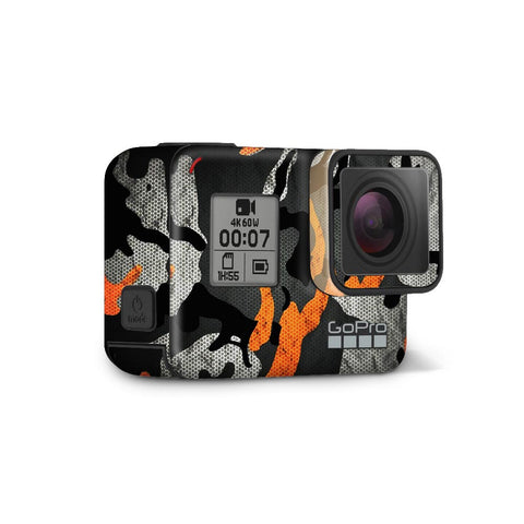 Orange Pattern Camo - GoPro Skin