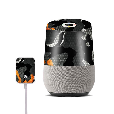 Orange Pattern Camo  - Google Home Skin