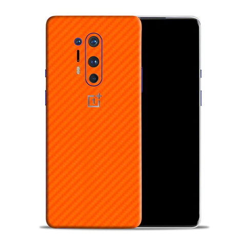 Orange Carbon Fiber - Mobile Skin