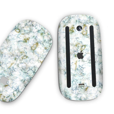 Plush Grey Marble - Apple Magic Mouse 2 Skins