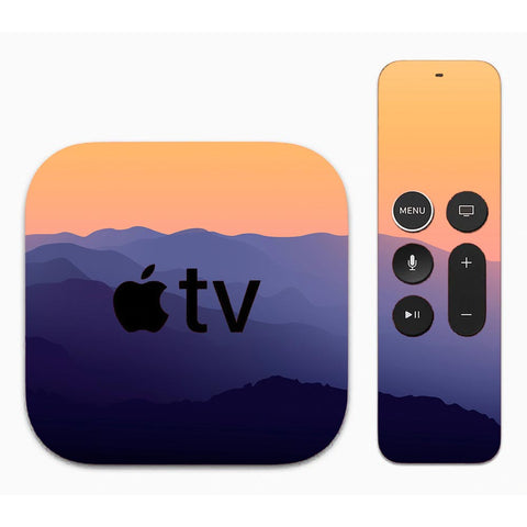 Purpulish Mountains  - Apple TV Skin