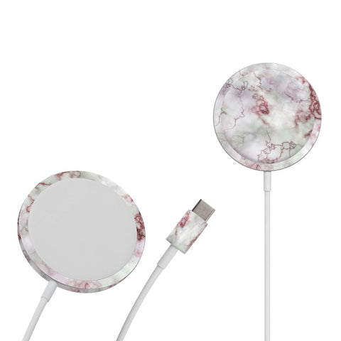 Red And Pink Marble - Apple Magsafe Skin