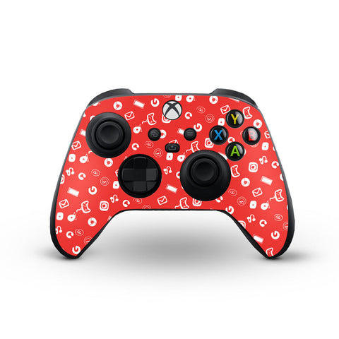 Red Doodle - Xbox controller Skins