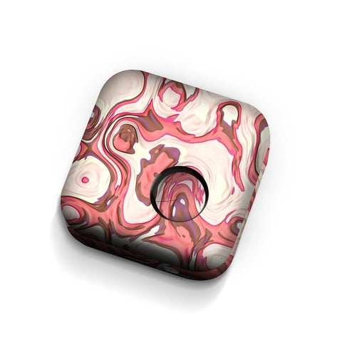 Red Liquid Marble - Nothing Ear 2 Skin