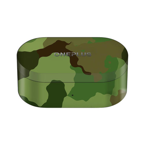 Green Seamless Camo - OnePlus Nord Buds Skin