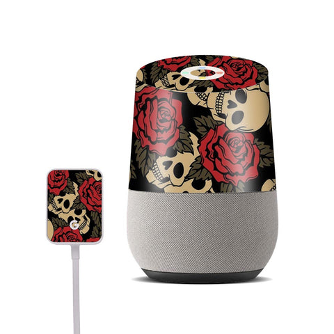 Skull Roses- Google Home Skin