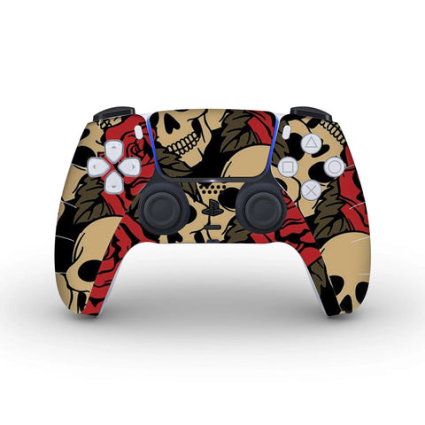 Skull Rose - PS5 Controller Skins