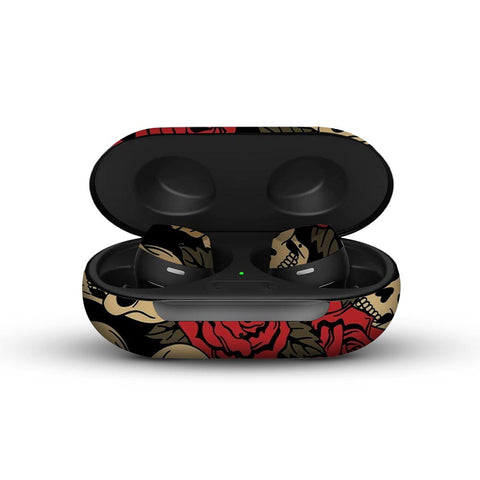 Skull Roses  - Galaxy Buds/Buds Plus/Buds Pro Skins