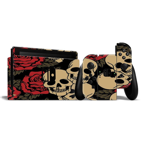 Skull Rose - Nintendo Switch Skins