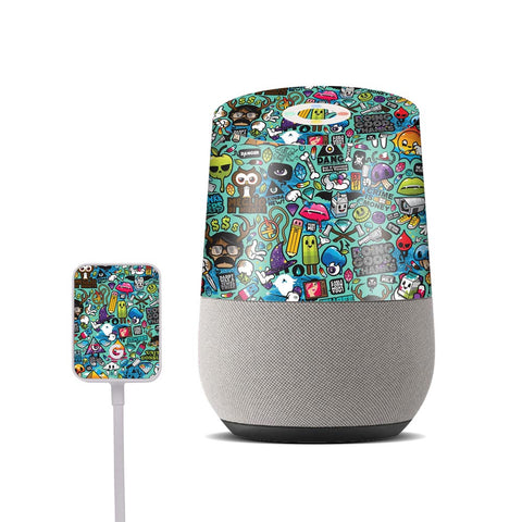 StickerArt 06- Google Home Skin