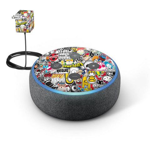 StickerArt 08- Amazon Echo Dot (3rd Gen) Skins