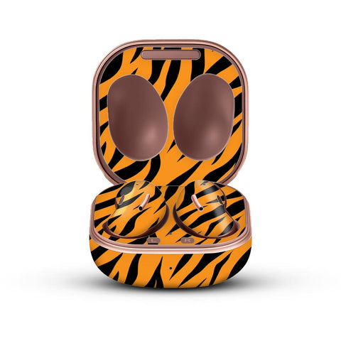 Tiger Stripes - Galaxy Buds Live Skin