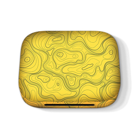 Topographic Yellow Map  - Oneplus Buds Pro Skin