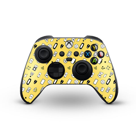 Yellow Retro - Xbox controller Skins